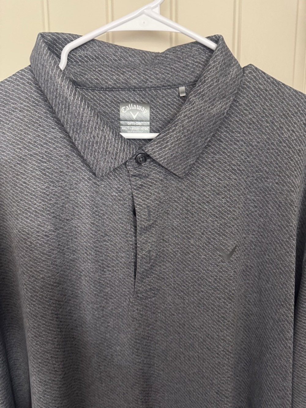 Callaway Men's Heather Gray Golf Polo